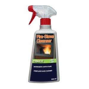 Fire-stove cleanser